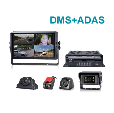 ４チャンネルAI搭載ドライブレコーダー一体化システム（ADAS付き）