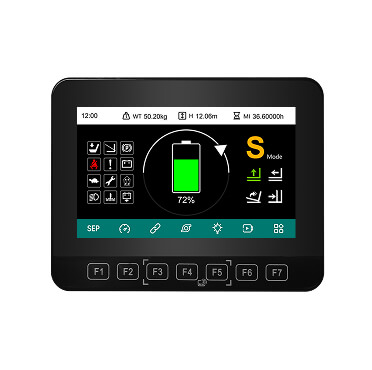 5インチ AI 智能車載 HMI ディスプレイ