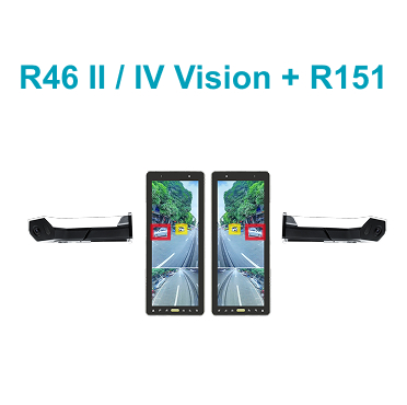 電子バックミラー搭載 ブラインドスポットモニタリングシステム