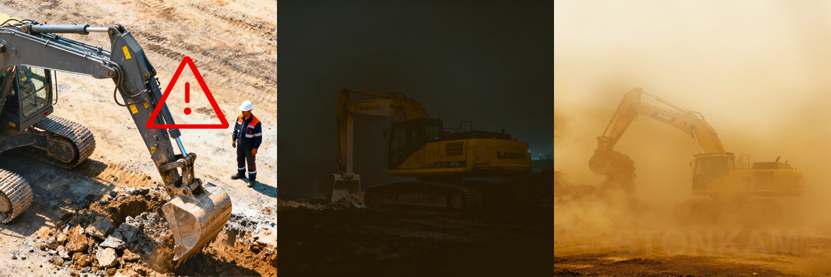 公交车盲点示意图 バス死角の模式図